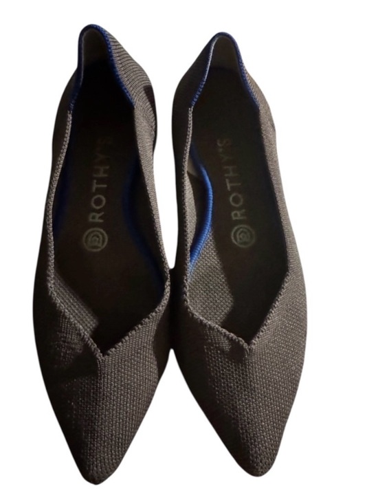 Rothy's Shoes - Rothy's Pointed Toe Knit Flats in Charcoal